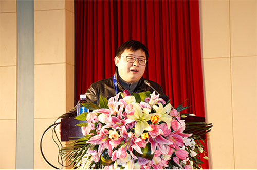 交通運(yùn)輸部運(yùn)輸服務(wù)司副處長(zhǎng)曹磊致辭