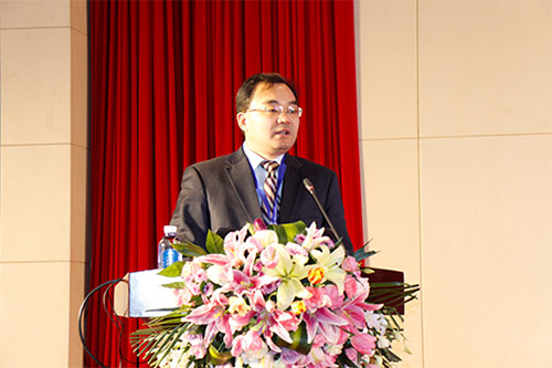 中自環(huán)?？萍脊煞萦邢薰径麻L(zhǎng)陳啟章先生 致辭